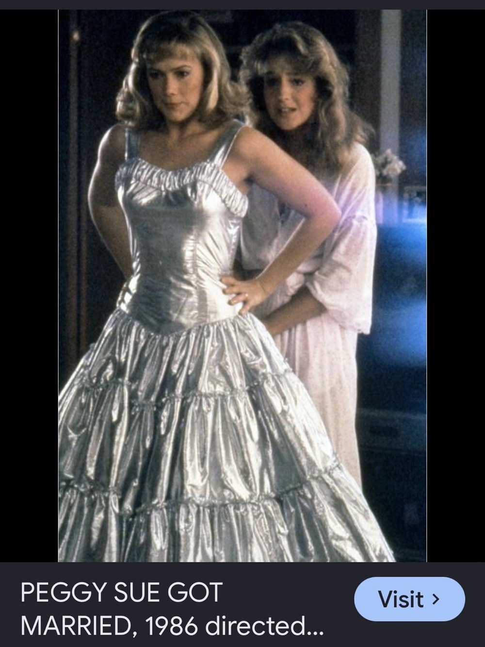 Vintage 1980s Movie Dress - Picture 8 of 11